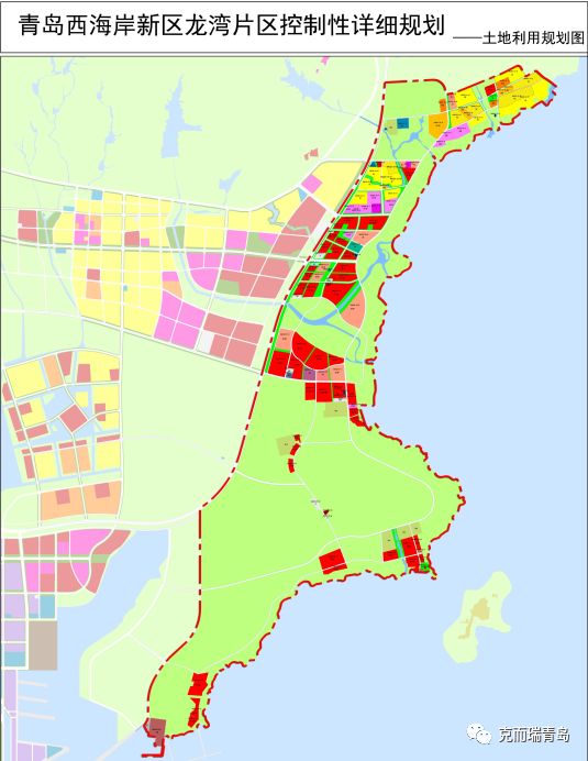 西海岸董家口/藏马山等15个片区集中发布控规公示 