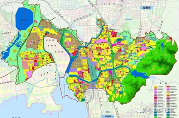 最新发布!青岛市城阳区总体规划(2012
