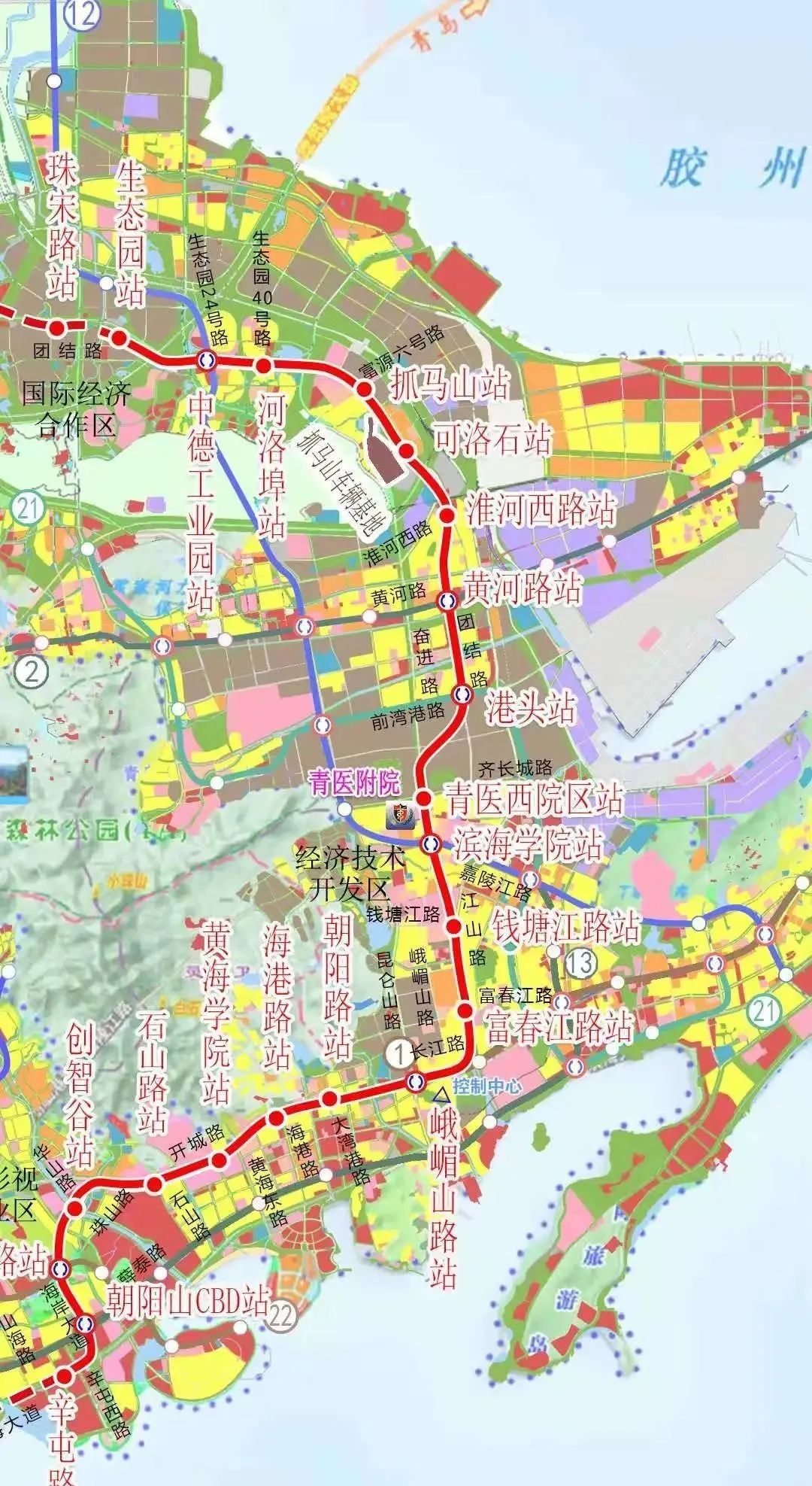 青岛地铁28号线图片