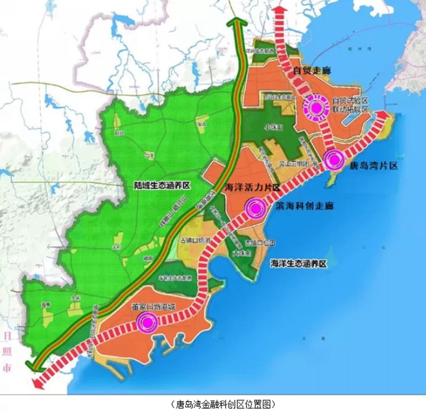 唐岛湾金融科创区3721m标志性建筑开始招商 