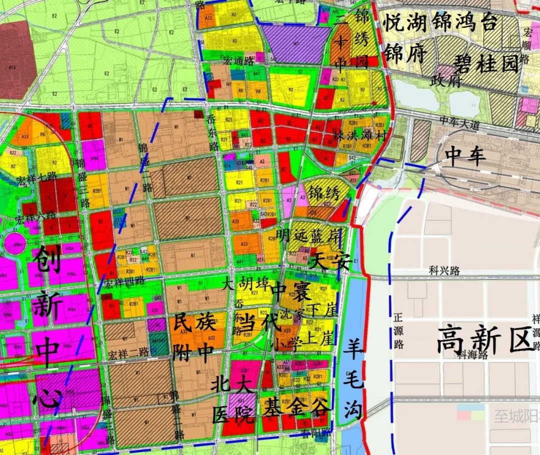 民族附中落地两条地铁线开建棘洪滩迎来大城时代