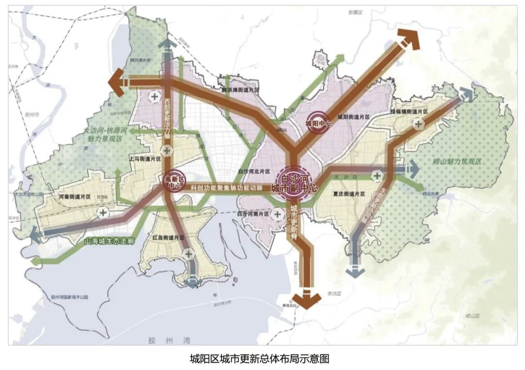 青岛城阳规划图最新版图片