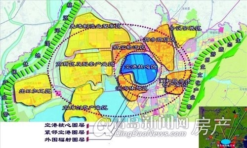 空港经济区规划图-西至墨水河