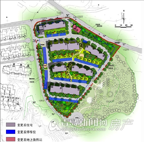 青岛新闻网房产,南岭一路经适房项目平面图