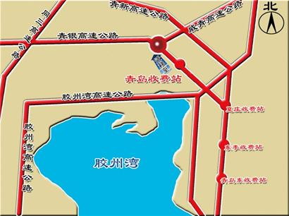 青岛,青银高速收费站,北迁,楼市