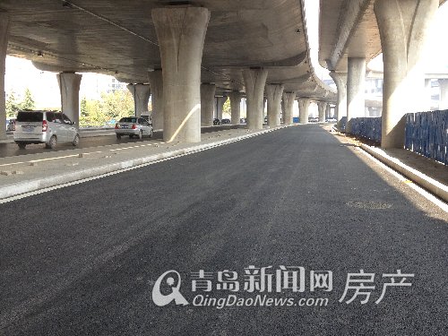 重庆路,跨线大桥,南北通车,扩宽改造,青岛新闻网房产