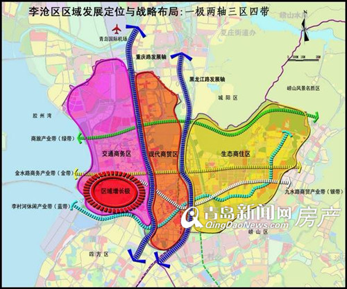 青岛楼市东李品牌之路上"还原真实" 大鳄不断进驻新商业纷纷涌现