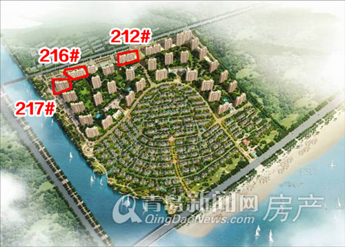 保利海上罗兰鸟瞰图