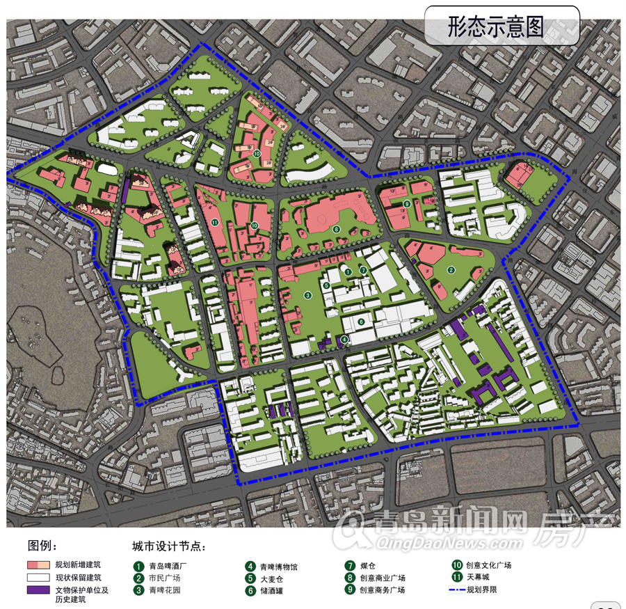 青岛,青岛啤酒文化休闲商务区,规划