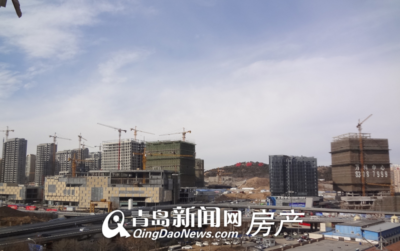 市北中央商务区,新都心,欢乐滨海城,交通商务区,青岛新兴片区进展,青岛新闻网房产