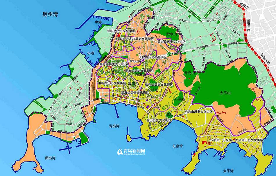 詳解青島歷史文化街區規劃 跟著鏡頭逛老街(組圖) - 青島新聞網