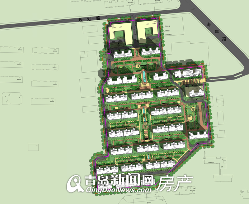 海岸路22号乙,规划方案,青岛市规划局,国棉二厂,青岛新闻网房产