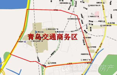 青岛 区中区 金家岭 滨海新区 交通商务区