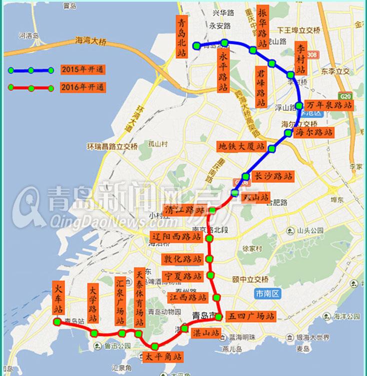 地铁,商业,青岛,线路