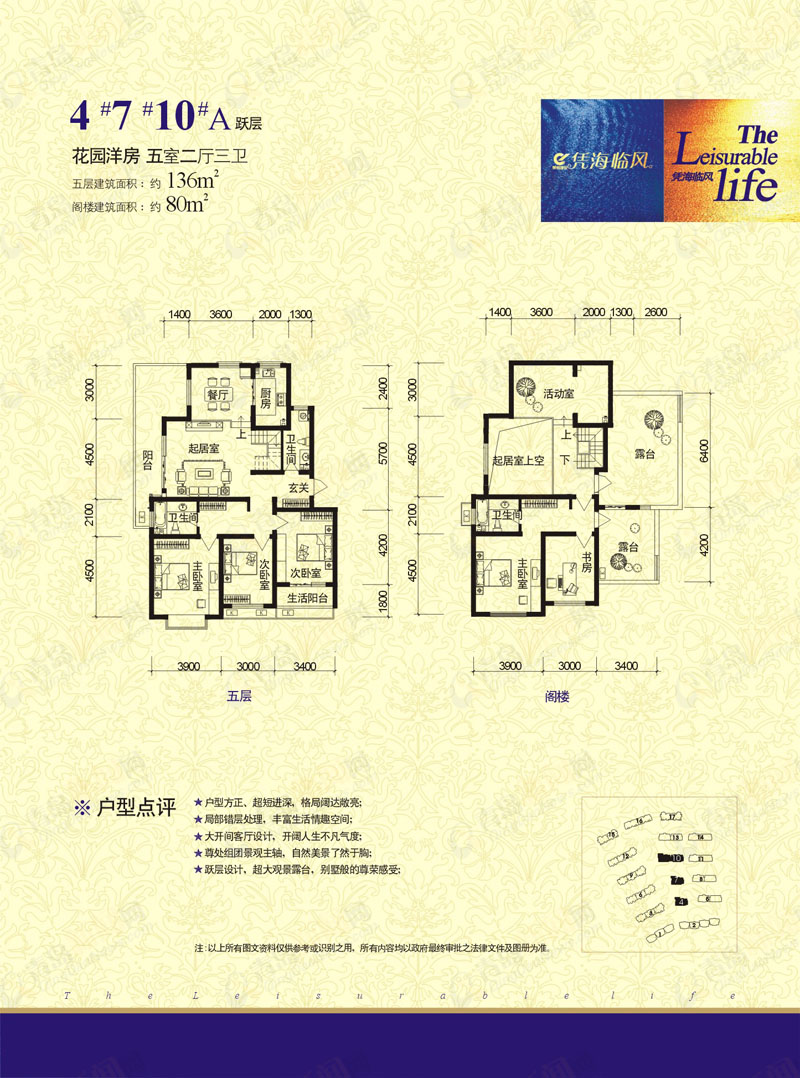 莱钢凭海临风户型04-楼盘相册-大图展示